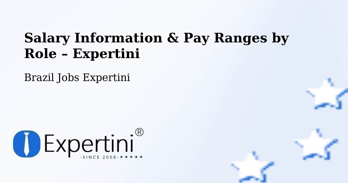 Salary Information & Pay Ranges – Jacareí - Jacareí, Brazil Jobs Expertini